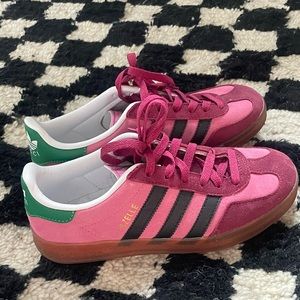 Adidas Pink and Green “Gucci” Gazelle
